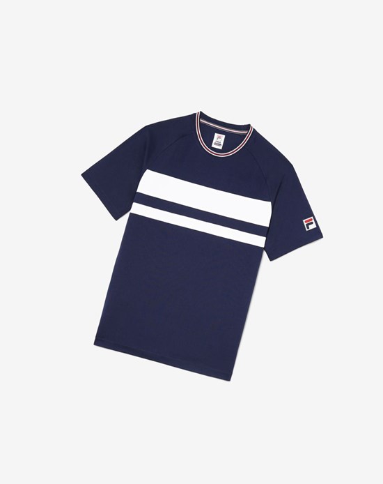 Fila Heritage Court Crew Bleu Marine | 812ZDIULH