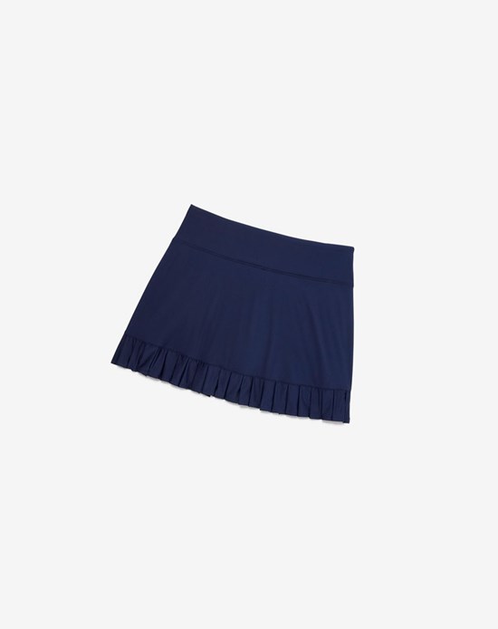Fila Heritage Skort Bleu Marine | 869SVRLKF