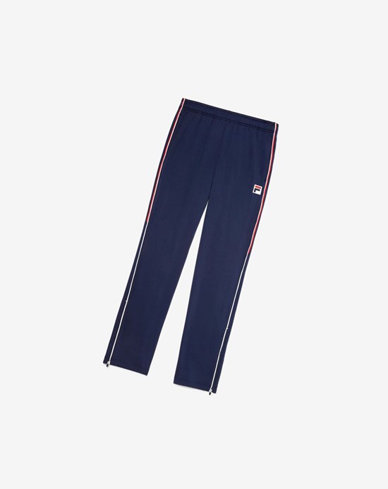 Fila Heritage Tennis Pant Bleu Marine Blanche Rouge | 671YPSQWV