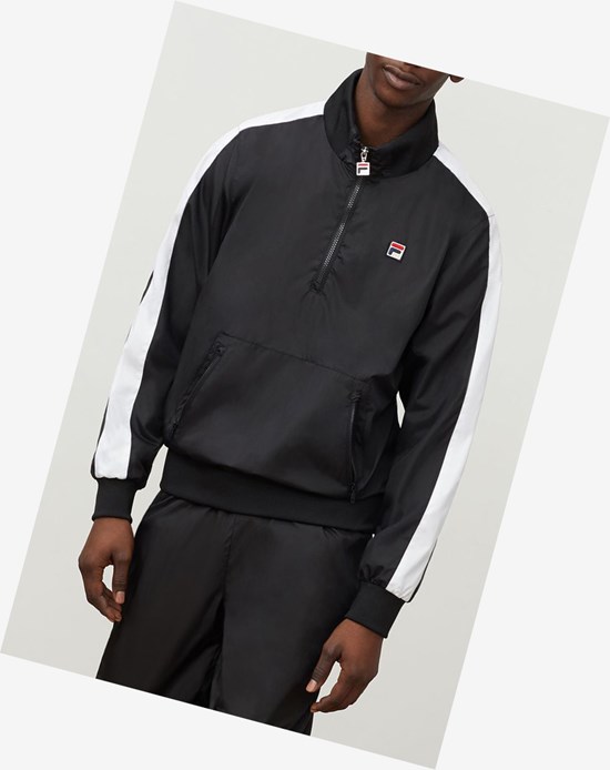 Fila Hopper Windbreaker Blk/Wht | 850VPDRKB