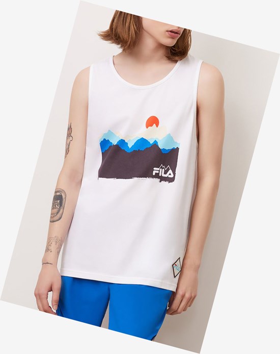 Fila Horizon Tank Blanche | 369EJWQFC
