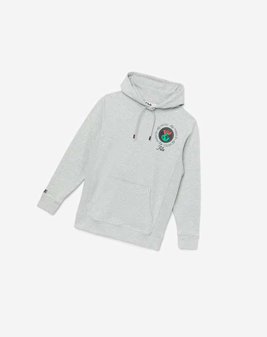 Fila Hunt Hoodie Grise | 576WCFUEZ