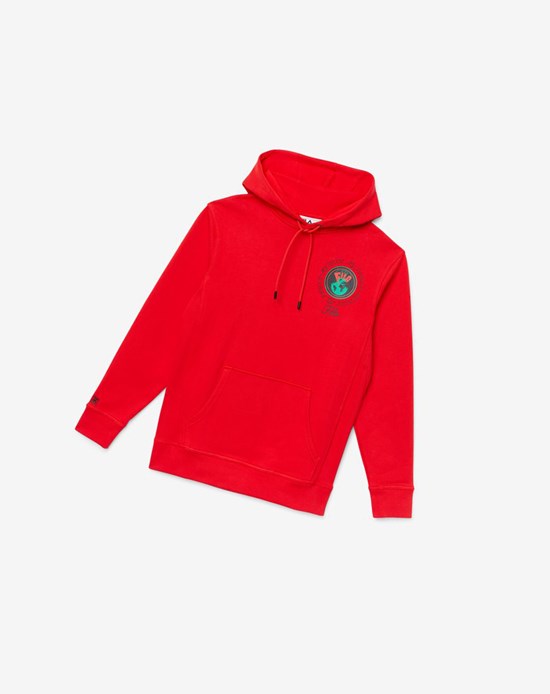 Fila Hunt Hoodie Rouge | 752ZAIQRC