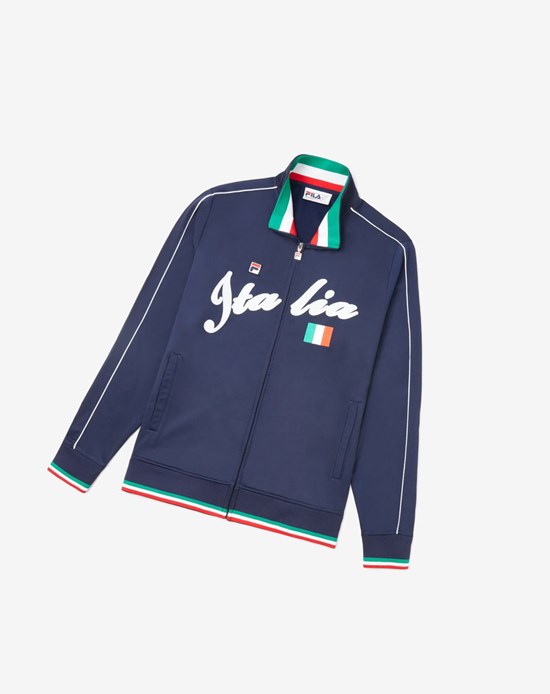 Fila Italia Piste Jacket Blanche | 061KEPHMD
