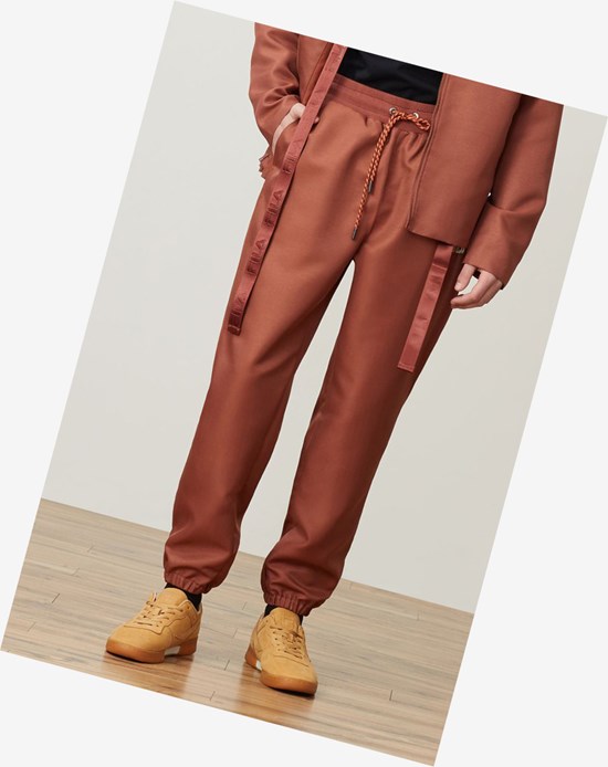 Fila Jupiter Pant 223 Mahogany / Cement / Chili | 980QGOJKM