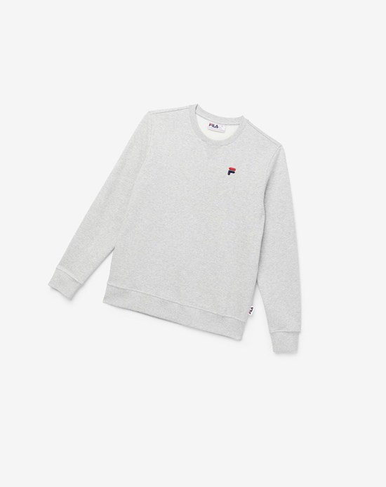 Fila Kieve Sweatshirt Grise Clair | 189XUIEFM