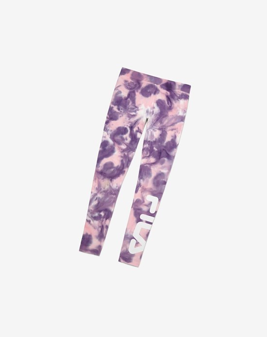 Fila Laila Tie Dye Legging Rose | 140NBWEVM
