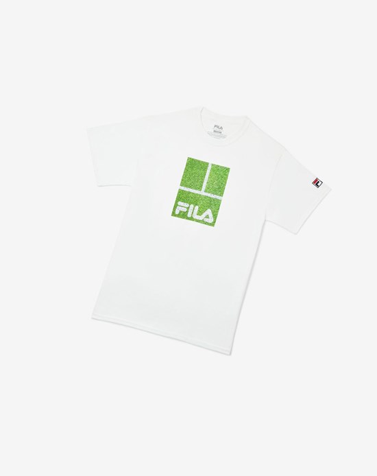 Fila London Tee Blanche | 846YFHIEK