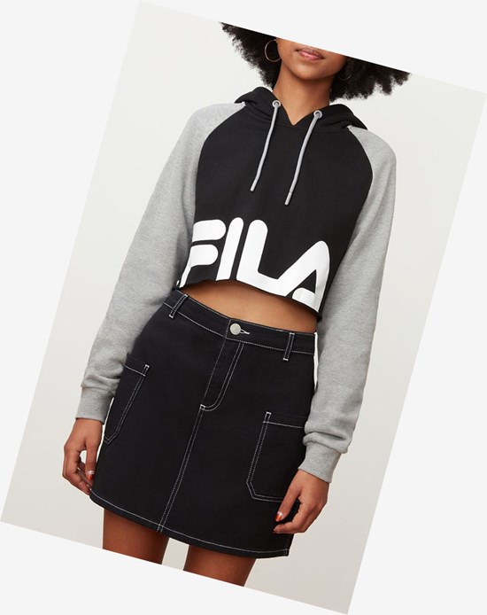 Fila Luciana Hoody Blk/Lgrym/Wht | 314ZAMKUB