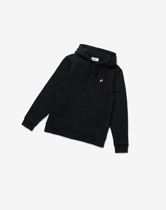 Fila Luka Hoodie Noir | 695BNILGE