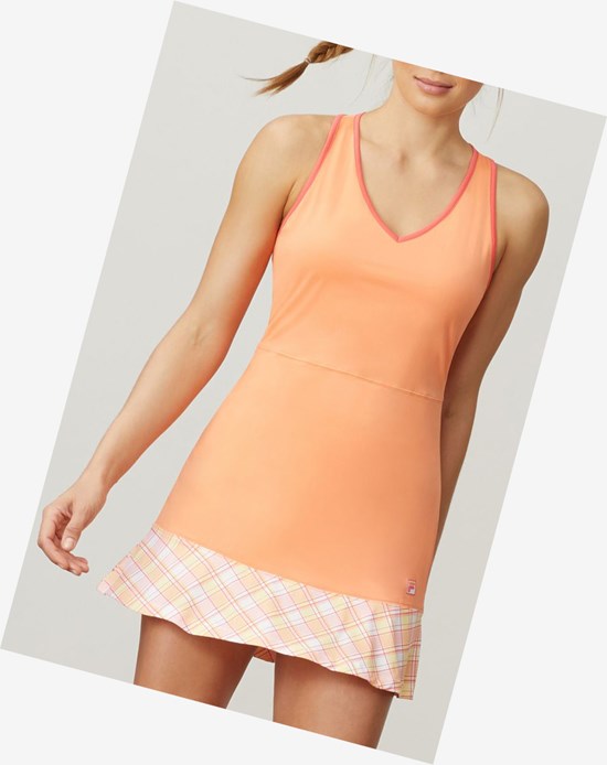 Fila Mad For Plaid Robe Corail | 073EWQCSB