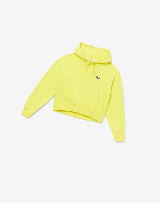 Fila Marina Hoodie 706 Goldfinch | 289HZYLBW
