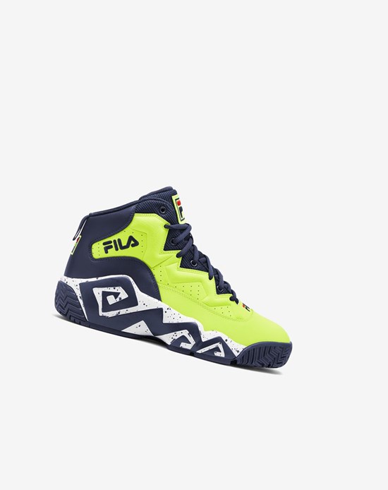Fila Mb Sneakers Jaune Bleu Marine Blanche | 169UPITAE
