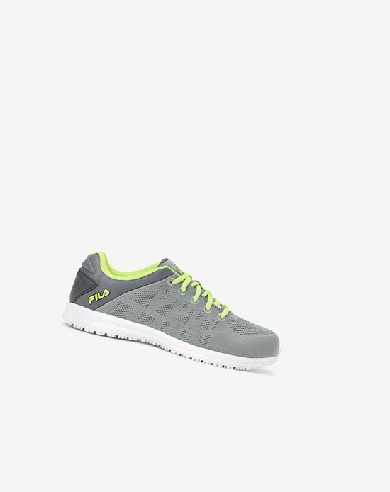 Fila Memory Techknit Slip And D'eau Resistant Shoe Décontractées Shoes 097 Monument / Castle Rock | 034IEYFAS