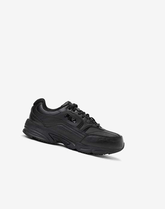 Fila Memory Workshift 2 Slip Resistant Composite Embout Shoe Boots Blk/Blk/Blk | 427PMNKHO