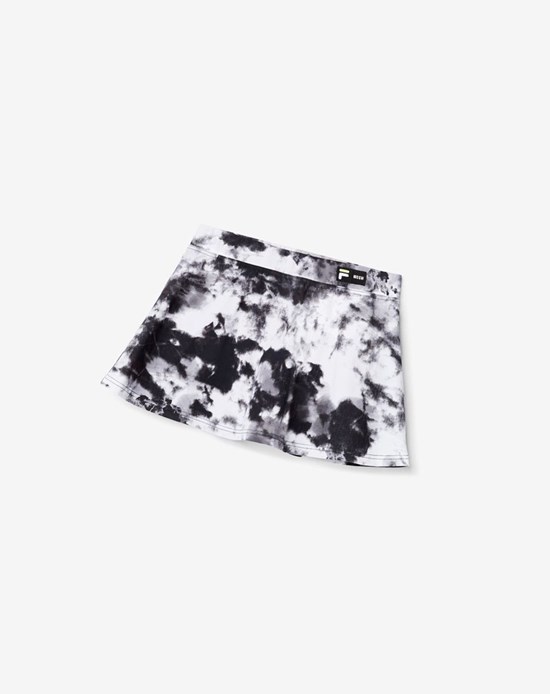 Fila Msgm X Fila Printed Skort Noir | 271UAYNMT