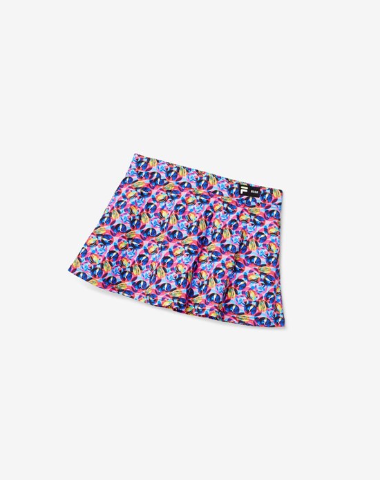 Fila Msgm X Fila Printed Skort Rose | 837HWJNLF