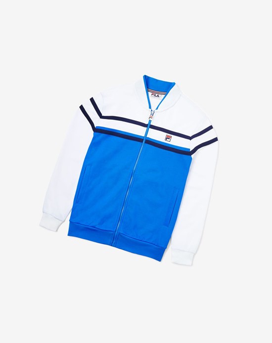 Fila Naso Jacket Bleu Blanche Bleu Marine | 128FHGMLR