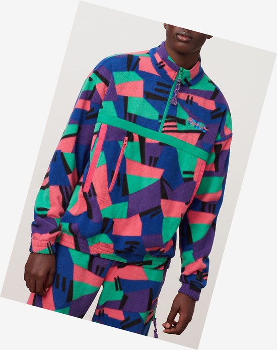 Fila Nepal Half Zip Fleece Multicolore | 834WRQLZA