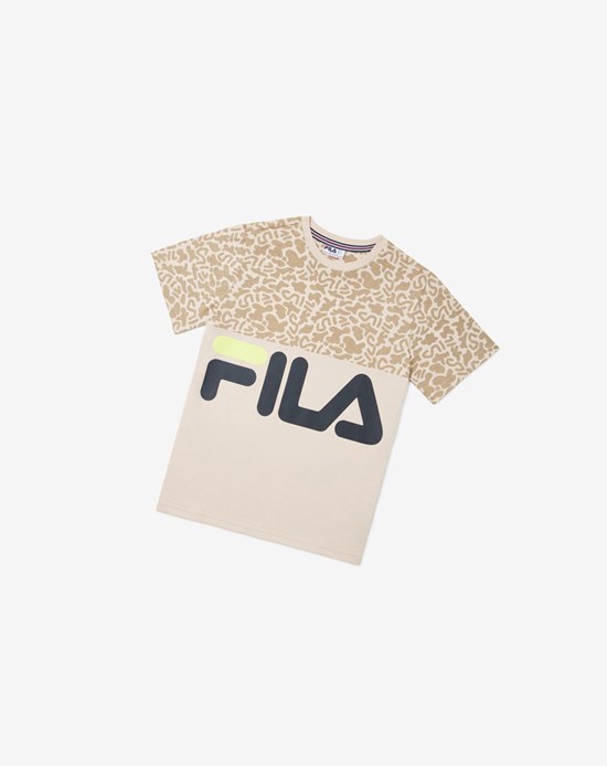 Fila Nolan Tee 050 Cement | 915PVBXFS