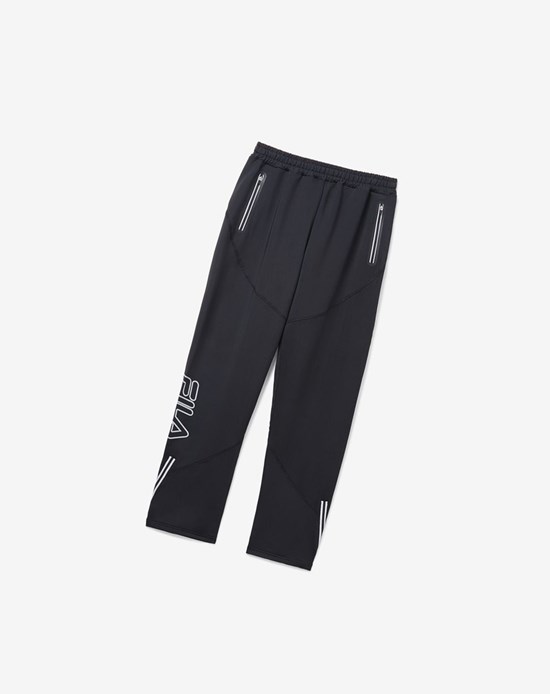 Fila Nusrat Pant Noir Noir Argent | 034PZDWJL
