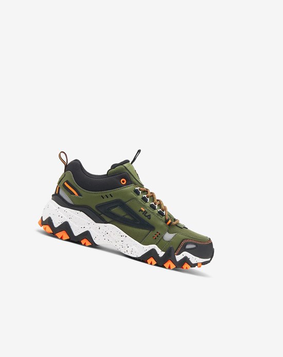 Fila Oakmont Tr Mid Sneakers Chiv/Blk/Shor | 185VJUWDI