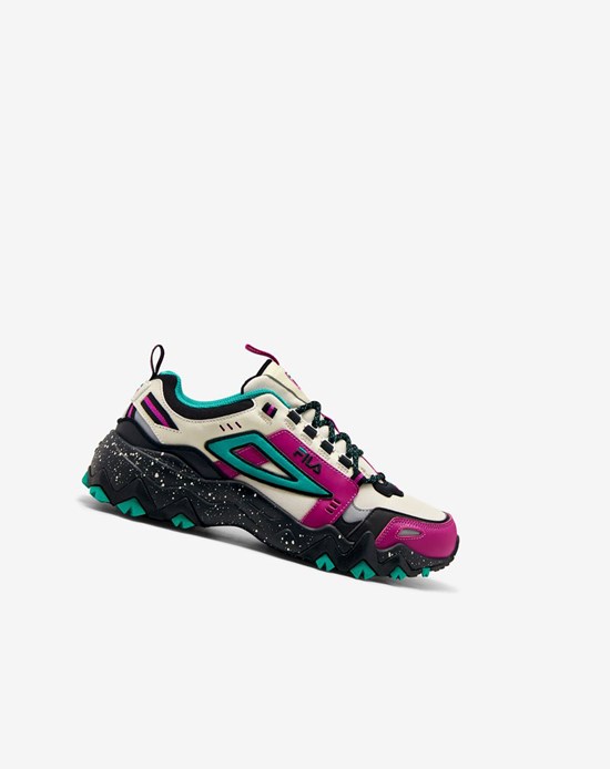 Fila Oakmont Tr Sneakers Argent Noir Violette | 123UDOZAW