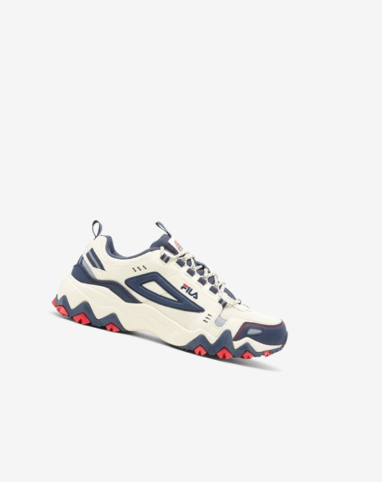 Fila Oakmont Tr Sneakers Blanche Bleu Marine Rouge | 147UOGATR