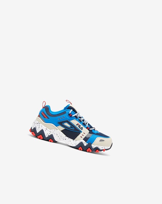 Fila Oakmont Tr Sneakers Bleu Marine Argent Bleu | 569YZNSFI