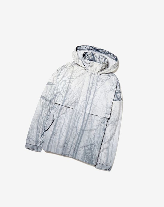 Fila Olle Shell Jacket Blanche | 457NWSDXJ