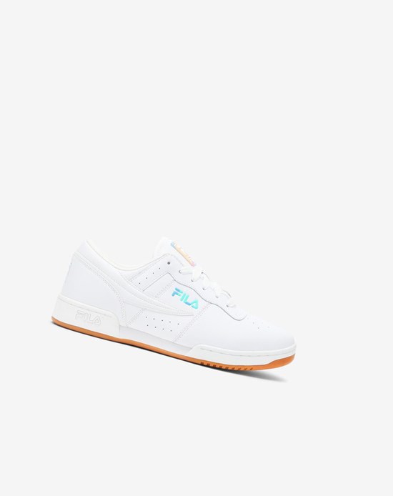 Fila Original Fitness '90s Sneakers Blanche Violette | 587OXKMHR