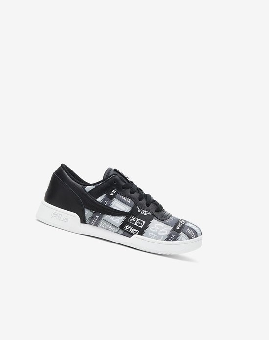Fila Original Fitness Patchwork Sneakers Noir Blanche | 435EKJQAY