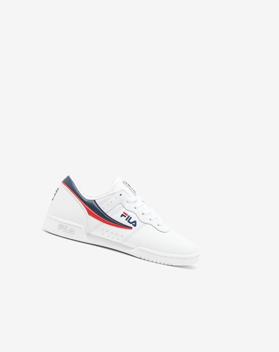 Fila Original Fitness Sneakers Blanche Bleu Marine Rouge | 508TJVILB