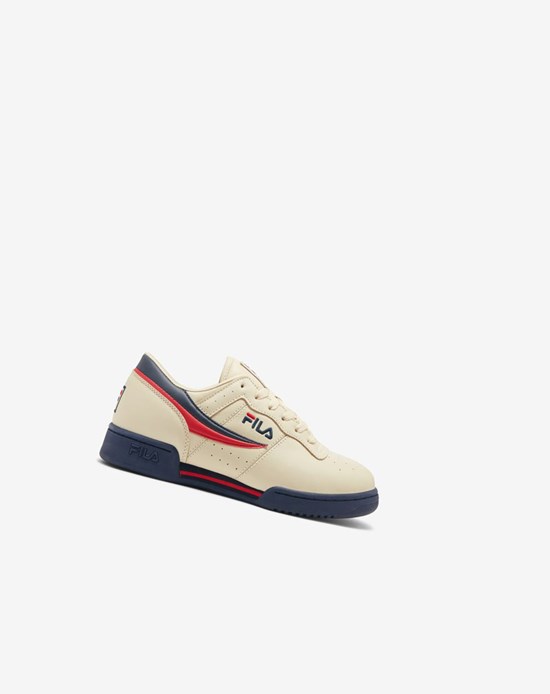 Fila Original Fitness Sneakers Blanche Rouge | 683AUWZJH