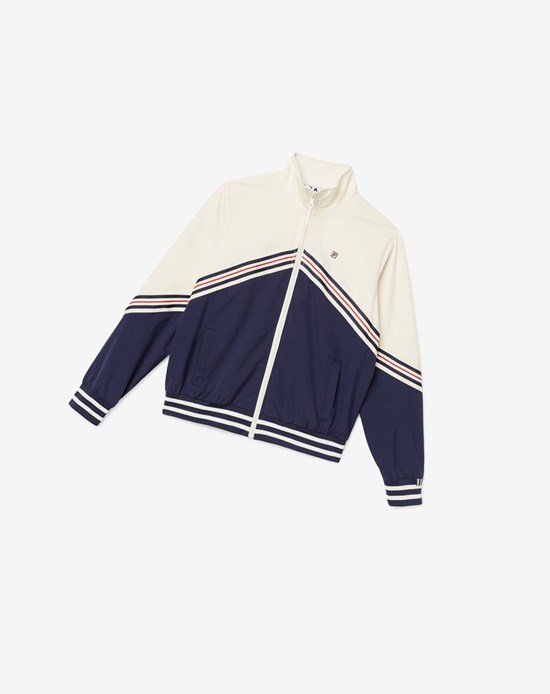 Fila Ornelia Piste Jacket Blanche | 942ASILOJ