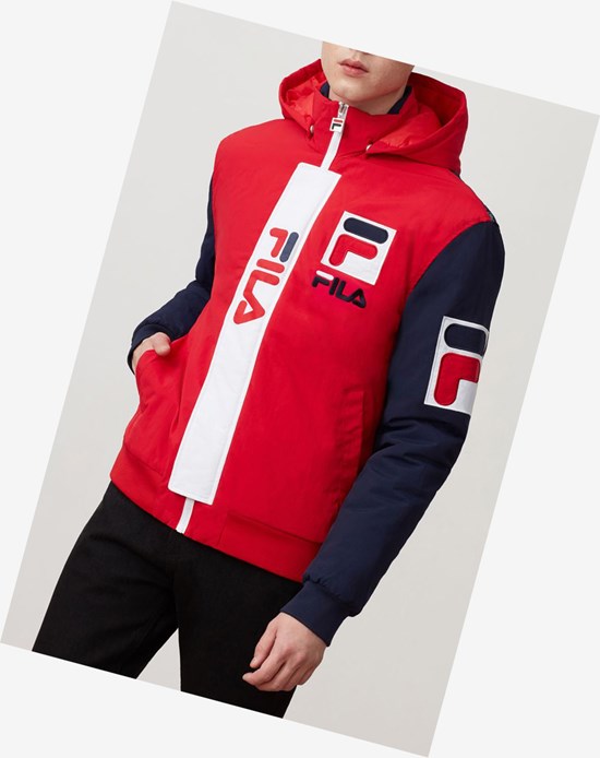 Fila P1 Fila Tech Jacket Cred/Peac/Wht | 254UOGECY