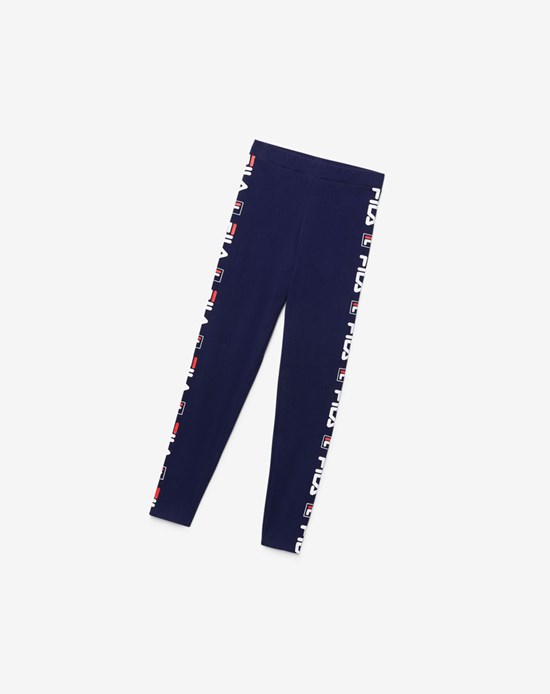 Fila Parma Legging Blanche Rouge | 304FCGPRZ