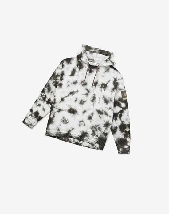 Fila Plantsy Layered Hoodie 296 Earth Forest / Tie Dye | 039BTDWZV