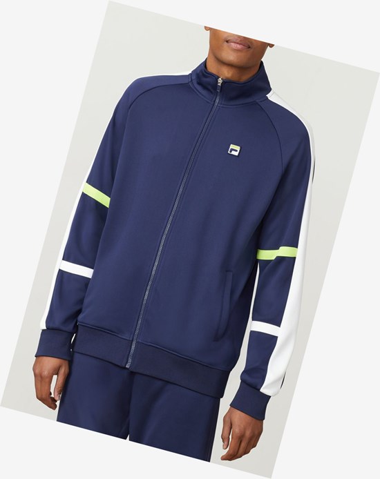 Fila Plr Jacket Blup/Wht/Acdl | 745GDWVYR