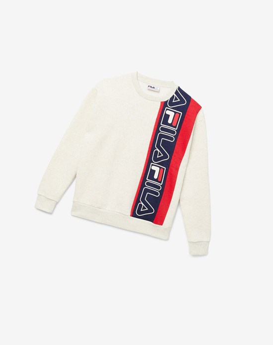 Fila Powel Crew Rouge | 289EMUQAI