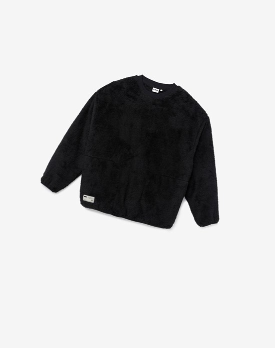 Fila Project 7 Boa Fleece Sweatshirt Noir | 073PABUCD