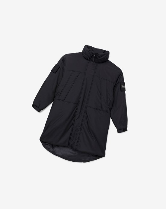 Fila Project 7 Long Rembourré Coat Noir | 865TPDLBX