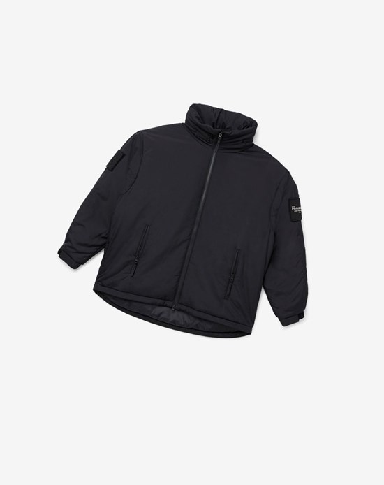 Fila Project 7 Rembourré Jacket Noir | 713HGKEZI