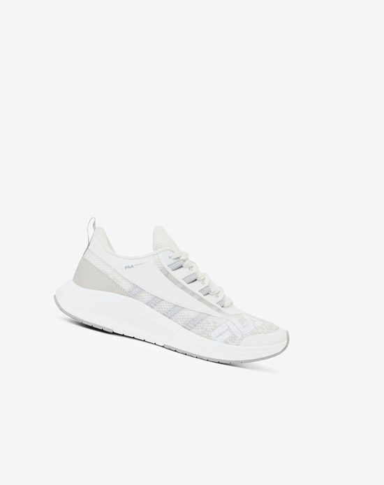 Fila Project 7 Wavelet Alpha Course Shoes Blanche Argent | 846JOEFGX