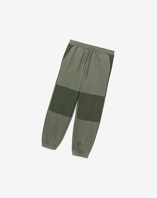 Fila Project 7 Woven Mixed Patch Jogger Kaki | 496AISFVE