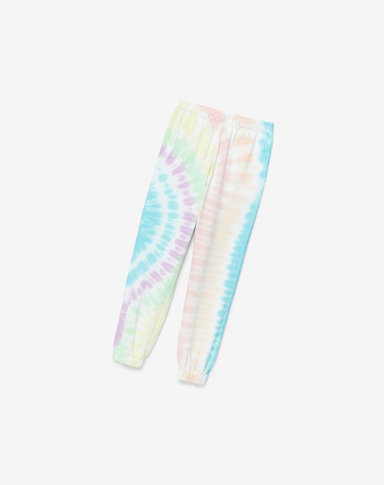 Fila Raleigh Tie Dye Jogger Blanche | 639UCZAPJ