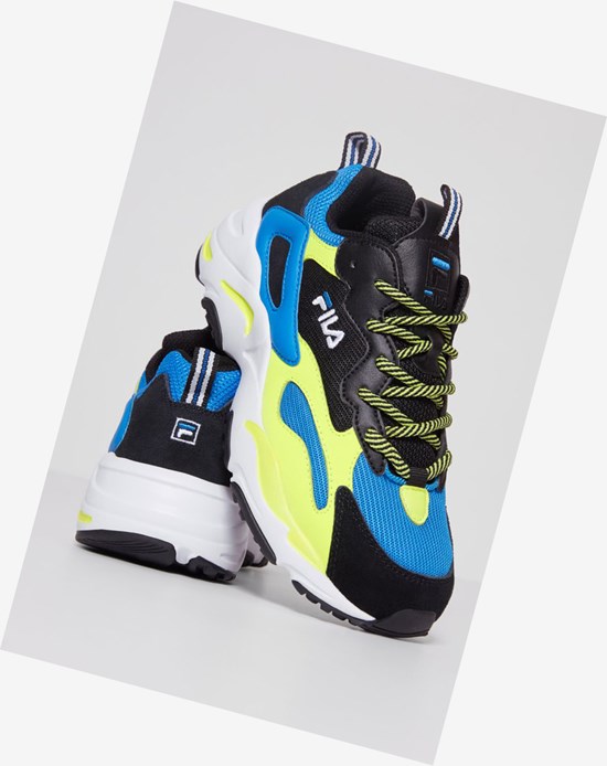 Fila Ray Tracer Sneakers Eble/Sfty/Blk | 961ACNQGO