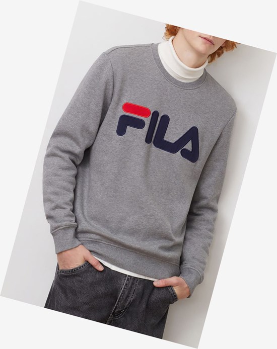 Fila Regola Sweatshirt Vhth/Navy/Cred | 037PTKRNO