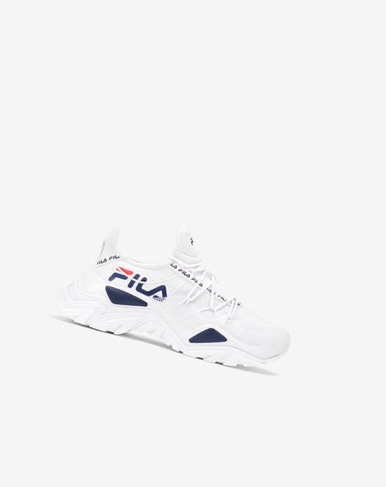 Fila Relectrove Premium Sneakers Blanche Bleu Marine Rouge | 189ECDPUQ