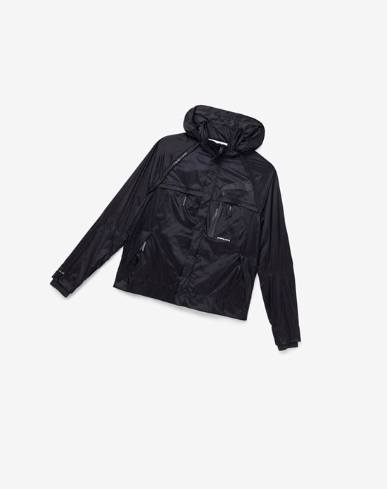 Fila Rigel Windbreaker Noir Blanche Blanche | 428SXNKPB